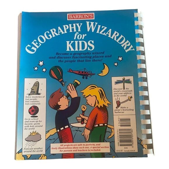 Geography Wizardry for Kids Vintage Book - Picture 2 of 3